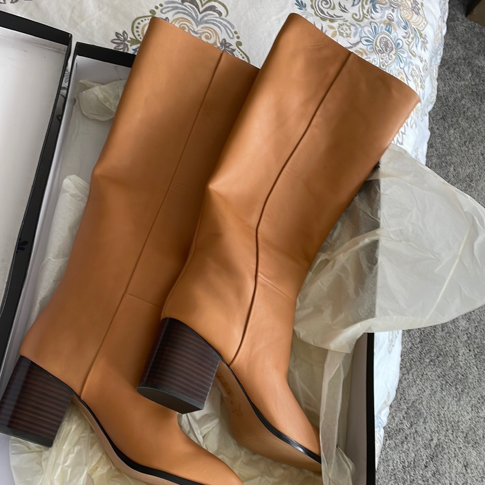 J Crew Tall Leather Boots